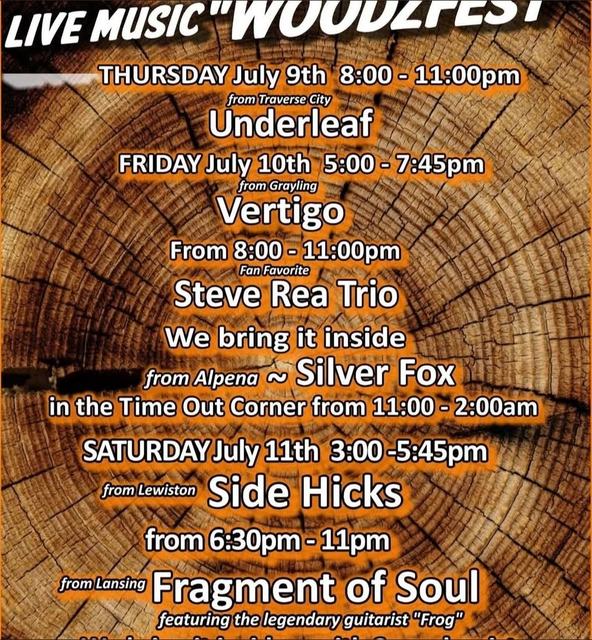 Woodzfest lineup