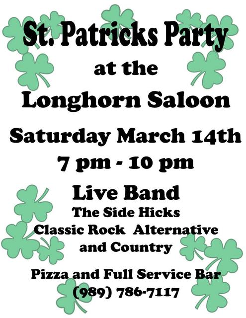 St. Patrick's Party at The Longhorn