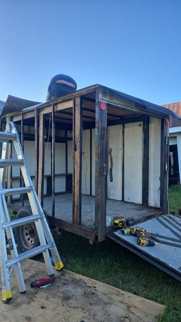 Ladders, lumber and big plans